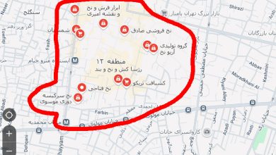 بازار نخ تهران کجاست