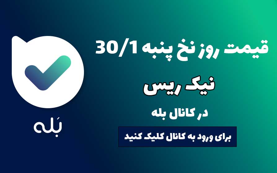 قیمت نخ پنبه نیک ریس