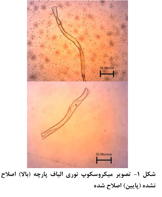 جذب رطوبت پنبه