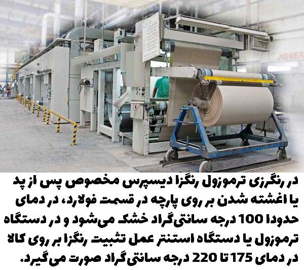 رنگرزی پلی استر ترموزول